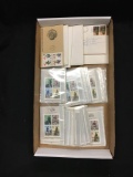 Mixed Tray of Coins and Stamp Sets from Estate