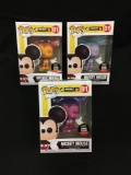 3 Count Lot of Funko Pop Vinyl MICKEY MOUSE Vinyl Figures from Huge Collection