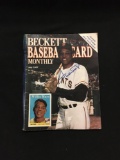 Signed WILLIE MAYS San Francisco Giants Autographed Vintage Beckett Magazine Cover