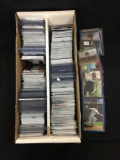 2 Row Box of Mixed Sports Cards - Stars, Vintage, Inserts & More from Huge Collection