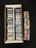 2 Row Box of Mixed Sports Cards - Stars, Vintage, Inserts & More from Huge Collection