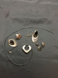 Sterling Silver Jewelry Scrap Lot - 26 Grams