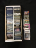 2 Row Box of Mixed Sports Cards - Stars, Vintage, Inserts & More from Huge Collection