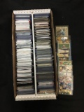 2 Row Box of Mixed Sports Cards - Stars, Vintage, Inserts & More from Huge Collection