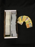 2 Row Box of Mixed Pokemon Trading Cards from Huge Collection