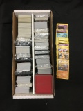 2 Row Box of Mixed Pokemon Trading Cards from Huge Collection