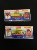 2 Count Lot Factory Sealed 1990-91 Score Hockey Complete Sets - Brodeur Rookies and more!