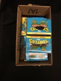 8 Boxes of Vintage Topps Teenage Mutant Ninja Turtles Cards in Original Boxes