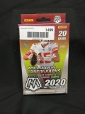 Factory Sealed 2020 Panini Mosaic Football 20 Card Hanger Box - Joe Burrow Rookie?