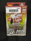 Factory Sealed 2020 Panini Mosaic Football 20 Card Hanger Box - Joe Burrow Rookie?