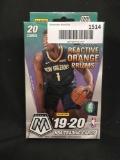 Factory Sealed 2019-20 Panini Mosaic Basketball 20 Card Hanger Box - Zion Williamson Rookie?