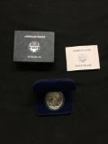 1988 United States Mint 1 Ounce .999 Fine Silver American Eagle Dollar SIlver Bullion Round Coin in