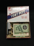 Cigar Box Full of Vintage Stamp Books, Pocket Knife, Wheat Pennies and More from Estate