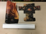 Lot of Magic the Gathering Promotional Items - Boxes, Vinyl Poster and Hanging Banner from Store