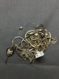 Sterling Silver Jewelry Scrap Lot Chains - 23 Grams