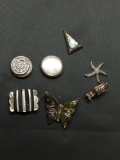 Sterling Silver Jewelry Scrap Lot - 26 Grams