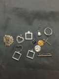Sterling Silver Jewelry Scrap Lot - 24 Grams