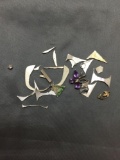 Sterling Silver Jewelry Scrap Lot - 14 Grams