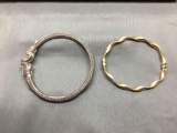 Sterling Silver Jewelry Scrap Lot Bracelets - 24 Grams