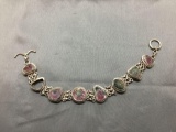 Sterling Silver Jewelry Scrap Lot Bracelets - 39 Grams