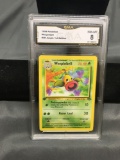 GMA Graded 1999 Pokemon Jungle 1st Edition #48 WEEPINBELL Trading Card - NM-MT 8