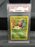 BSG Graded 1999 Pokemon Jungle 1st Edition #48 WEEPINBELL Trading Card - NM-MT 8