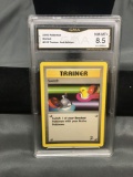 GMA Graded 2000 Pokemon Base 2 Set #123 SWITCH Trading Card - NM-MT+ 8.5