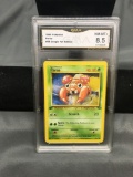 GMA Graded 1999 Pokemon Jungle 1st Edition #59 PARAS Trading Card - NM-MT+ 8.5