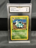 GMA Graded 1999 Pokemon Jungle 1st Edition #40 NIDORINA Trading Card - MINT 9