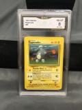 GMA Graded 1999 Pokemon Base Set Unlimited #53 MAGNEMITE Trading Card - NM-MT 8