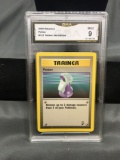 GMA Graded 2000 Pokemon Base 2 Set #122 POTION Trading Card - MINT 9