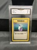 GMA Graded 1999 Pokemon Base Set Unlimited #94 POTION Trading Card - NM 7