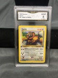 GMA Graded 1999 Pokemon Jungle 1st Edition #47 TAUROS Trading Card - NM-MT 8