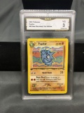 GMA Graded 2001 Pokemon Neo Discovery 1st Edition #45 PUPITAR Trading Card - VG 3