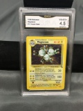 GMA Graded 1999 Pokemon Fossil Unlimited #11 MAGNETON Holofoil Rare Trading Card - VG-EX+ 4.5