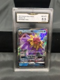 GMA Graded 2019 Pokemon Hidden Fates #14 STARMIE GX Holofoil Rare Trading Card - NM-MT+ 8.5