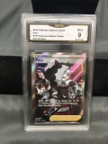 GMA Graded 2020 Pokemon Darkness Ablaze #187 PIERS Full Art Holofoil Rare Trading Card - MINT 9