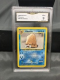 GMA Graded 2000 Pokemon Neo Genesis 1st Edition #44 PILOSWINE Trading Card - MINT 9