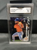 GMA Graded 2020 Topps Chrome Ben Baller #56 ABRAHAM TORO Astros ROOKIE Baseball Card - GEM MINT 10