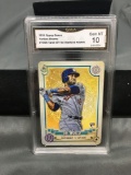 GMA Graded 2020 Topps Gypsy Queen Tarot of Diamond YORDAN ALVAREZ Astros ROOKIE Baseball Card - GEM