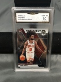 GMA Graded 2019-20 Panini Mosaic #264 COBY WHITE Bulls ROOKIE Basketball Card - GEM MINT 10