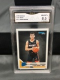 GMA Graded 2019-20 Donruss #212 TYLER HERRO Heat ROOKIE Basketball Card - NM-MT+ 8.5