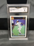 GMA Graded 1991 Topps Desert Shield #727 MOOKIE WILSON Blue Jays Baseball Card - NM-MT 8