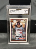 GMA Graded 1991 Topps Desert Shield #624 TOM CANDIOTTI Indians Baseball Card - EX-NM 6