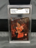 GMA Graded 2019-20 Donruss Optic #18 TRAE YOUNG Hawks Basketball Card - GEM MINT 10