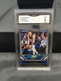 GMA Graded 2019-20 Panini Chronicles #179 LUKA DONCIC Mavs Basketball Card - MINT 9