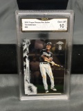 GMA Graded 2020 Topps Chrome Ben Baller #90 TIM ANDERSON White Sox Baseball Card - GEM MINT 10