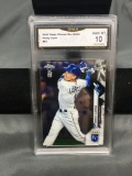 GMA Graded 2020 Topps Chrome Ben Baller #92 NICKY LOPEZ Royals Baseball Card - GEM MINT 10