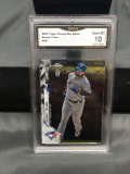 GMA Graded 2020 Topps Chrome Ben Baller #141 ROWDY TELLEZ Blue Jays Baseball Card - GEM MINT 10