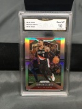 GMA Graded 2019-20 Panini Prizm Silver Prizm #112 DAMIAN LILLARD Blazers Basketball Card - GEM MINT